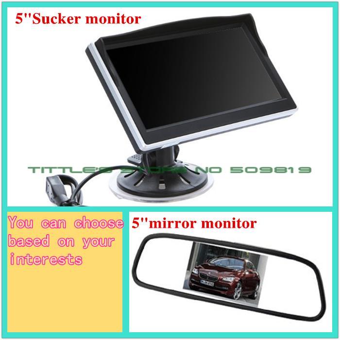 5 "5 zoll Digital Auto Monitor spiegel Monitor TFT LCD 16:9 bildschirm Auto Rück Monitor für Auto Kamera Saugnapf Monitor