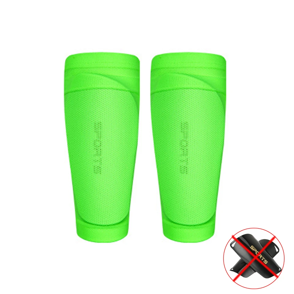 1Pair S-XL Shin Guard Sleeves EVA Foam Compression Sleeves Football Leg Sleeves Sports Soccer Youth Calf Support Men Kids Adult