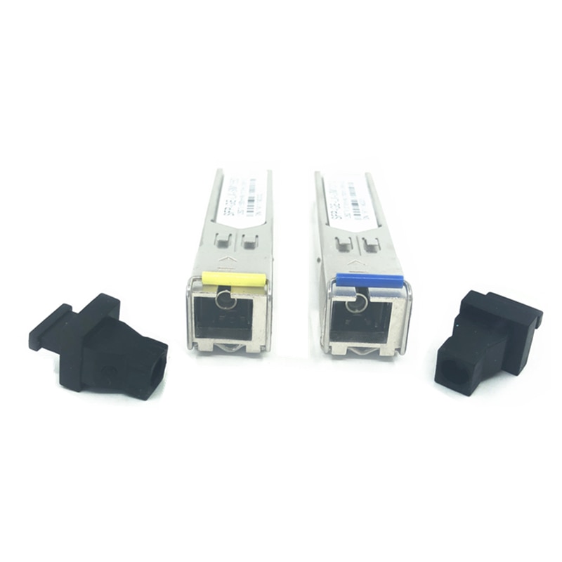 SC SFP glasvezel module industriële -40 ~ + 80 Celsius 1.25G20/40/80KM 1310 /1490/1550nm Single-SFP compatibel optische module