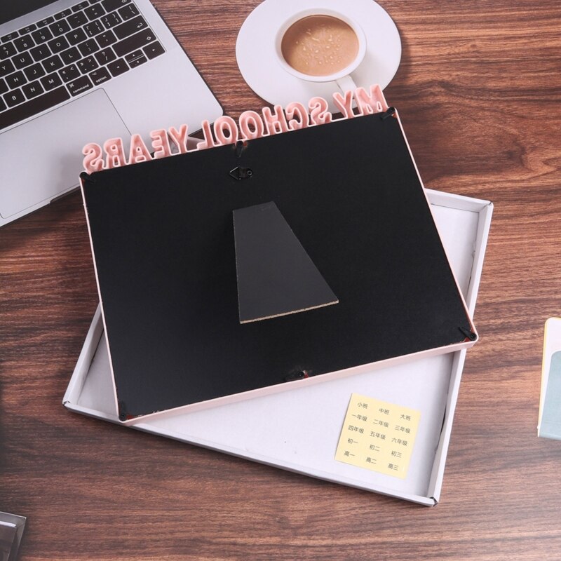 School Years Photo Moment Student Keepsake Frame Children Campus 15 Pictures Display Collage Frame Kids Memory