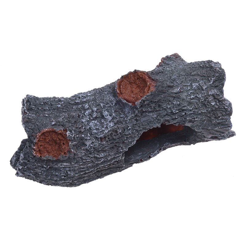 -Aquarium Decoration cave Artificial wood tree trunk root spawning ground Cave