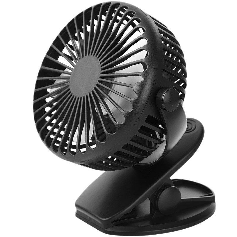 Bærbar håndholdt små vifter klips usb vifte lading desktop mini bærbar desktop vifte desktop utendørs