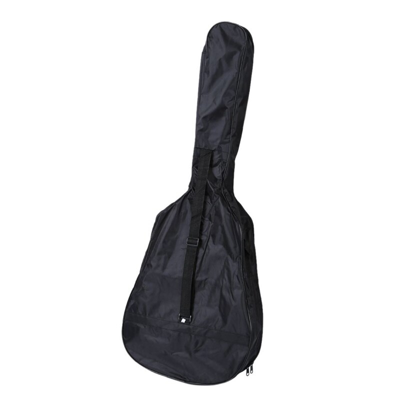 1Pcs 41 Inch Elektrische Akoestische Gitaar Tas Carry Schouder Bandjes Waterdicht Black & 1Pcs Houding Corrector Verstelbare-xl