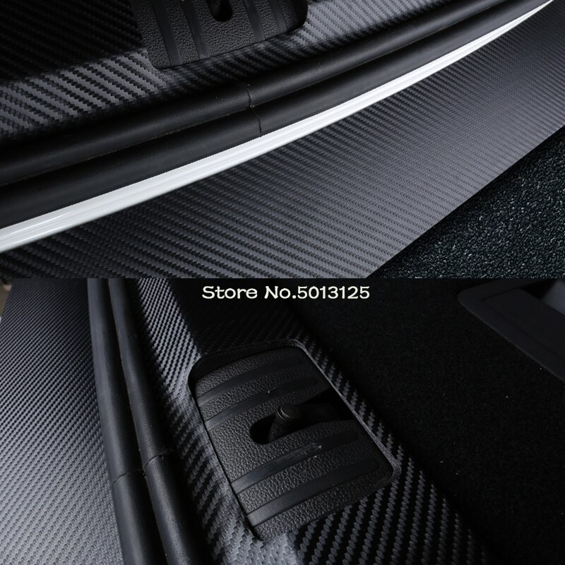 For Volkswagen VW Golf 8 MK8 2022 Interior Exterior Rear Door Trunk Sill Plate Bumper Protector Cover Trim Accessories