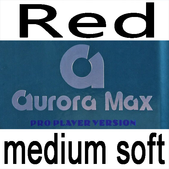 729 Aurora MAX Friendship table tennis rubber Pro Player Version non-sticky AGS Sponge ping pong tennis de mesa: red 2.1mm med soft