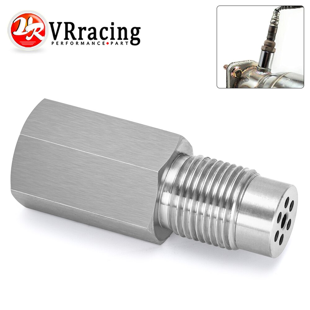 VR - Oxygen O2 Sensor Spacer Adapter Bung Catalytic Converter Fix Check Engine Light O2 oxygen sensor M18X1.5 VR-OSE03