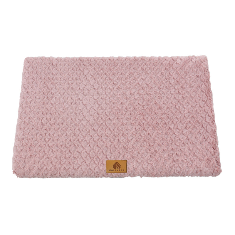 Alfombrilla para perro, cojín para cachorro grande, resistente al desgaste, impermeable, casa, cama mediana y grande, acolchado para perro, accesorios, suministros, alfombra para sofá: XL / Rosa