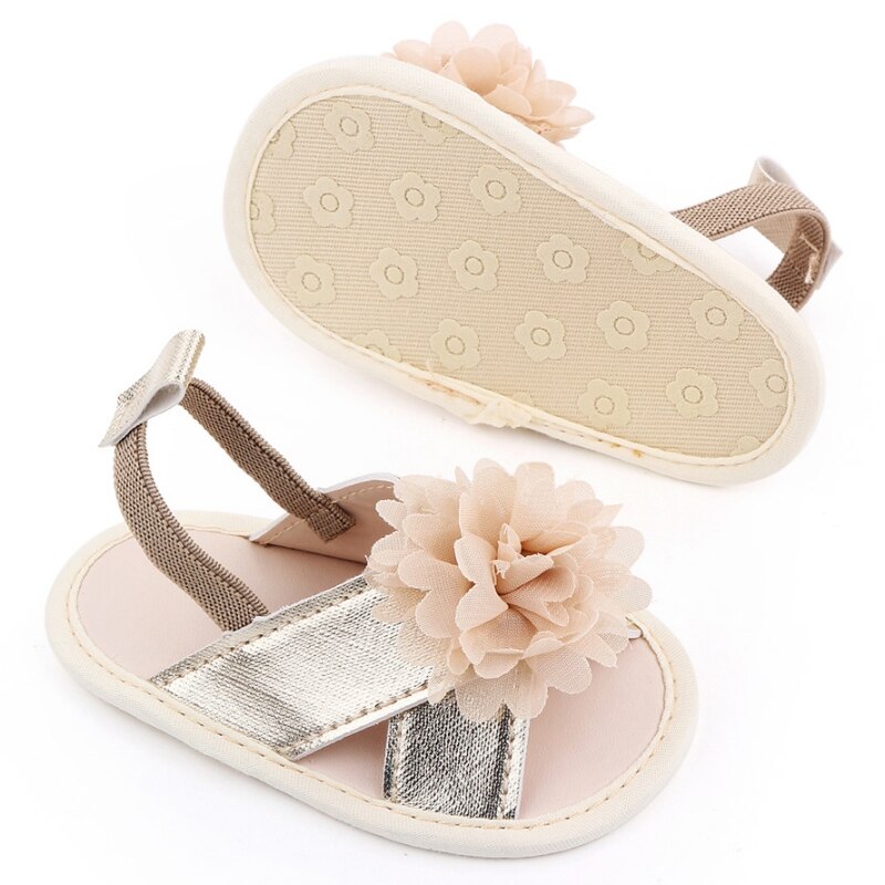 Bobora Summer Flower scarpe basse scarpe da spiaggia primi camminatori sandali per bambina suola morbida per neonato