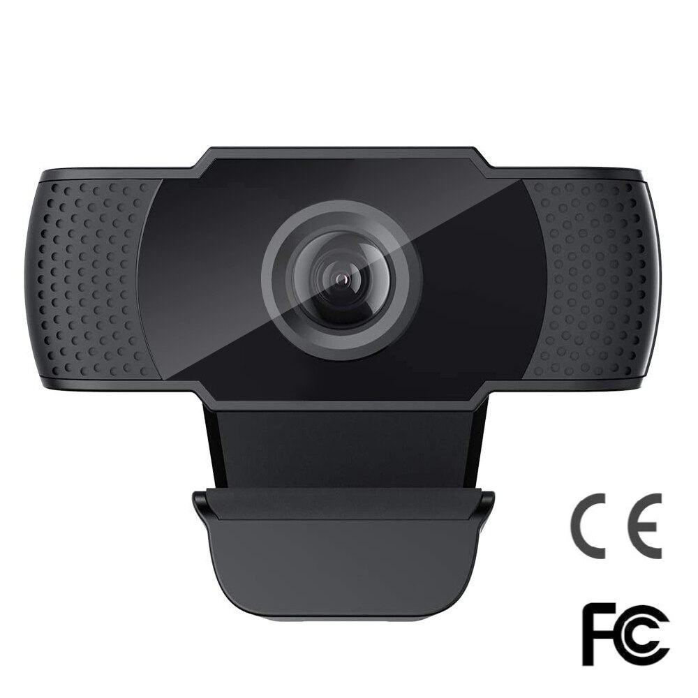 101JD computer camera USB port Full HD 1080P dual microphone CMOS real-time video communication Micro USB 2.0 desktop laptop: Default Title