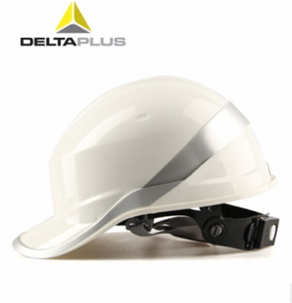 Delta plus sort baseball diamant v hjelm hattehjelme bump cap konstruktion: Hvid