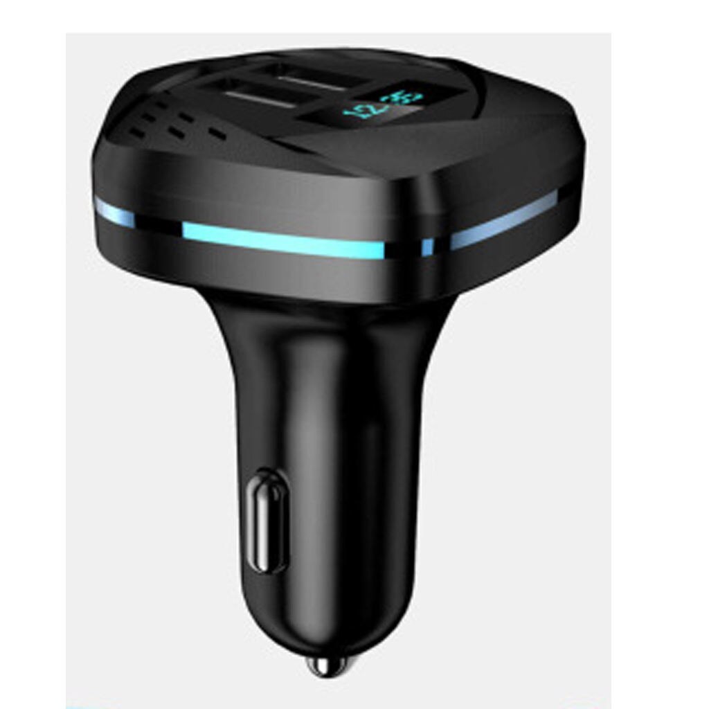 Kit mains libres pour voiture, lecteur MP3, musique, Bluetooth, FM, transmetteur, chargeur double USB, Pack de 1