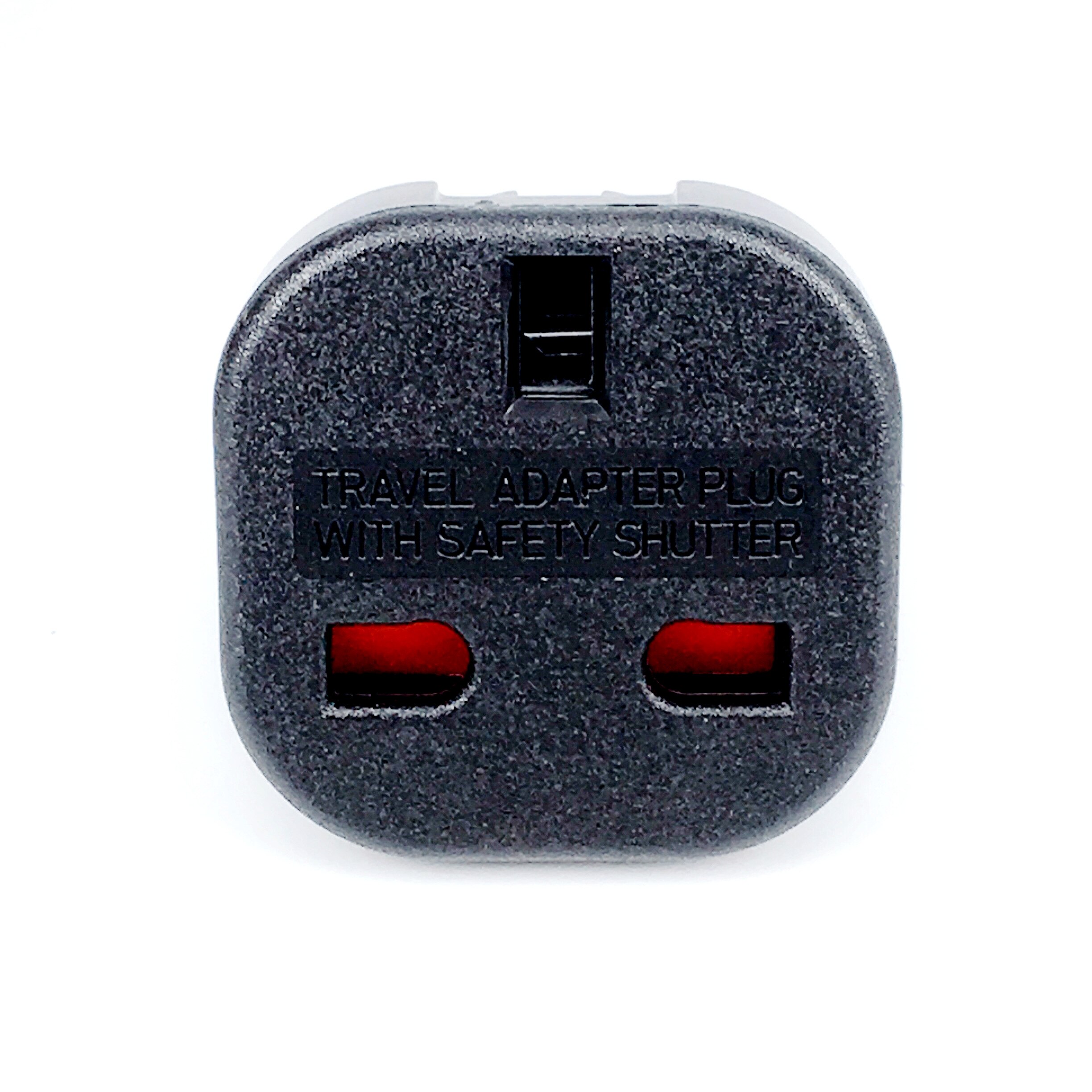 Travel uk til  eu 240v adaptere euro stik vekselstrøm oplader adapter omformer stik sort mayitr