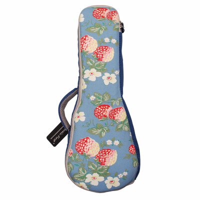 Original portable sweet strawberry ukulele case: 23 inches