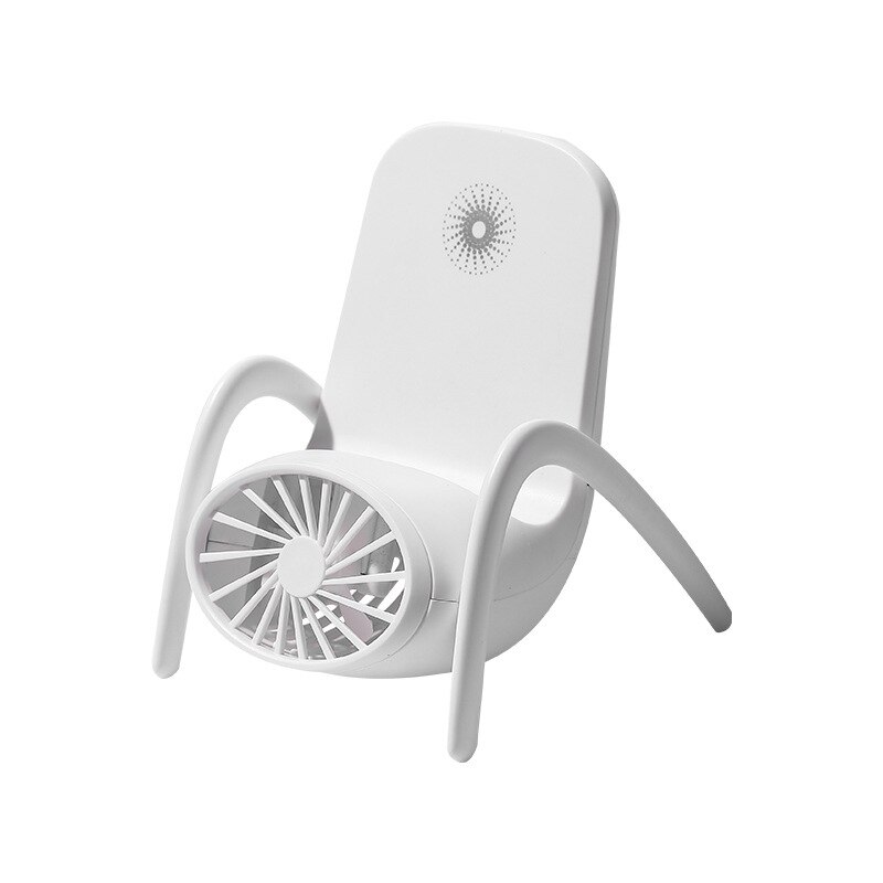 Z20 Mobile Phone Stand Usb Mini Fan Electric Portable Hold Small Air Cooler Originality Charging Household Electrical Appliances: C