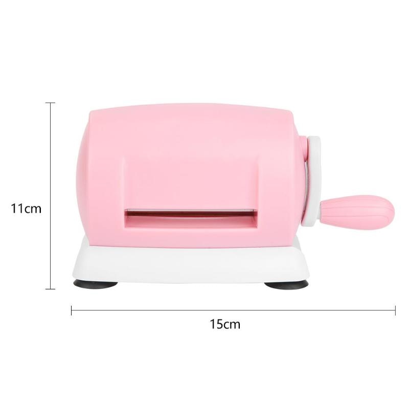 Gjør-det-selv husholdning stanse pregemaskin scrapbooking cutter stykke stanse papir cutter stanse maskin hjemme preging dies: Rosa 155 x 11 mmx 80mm