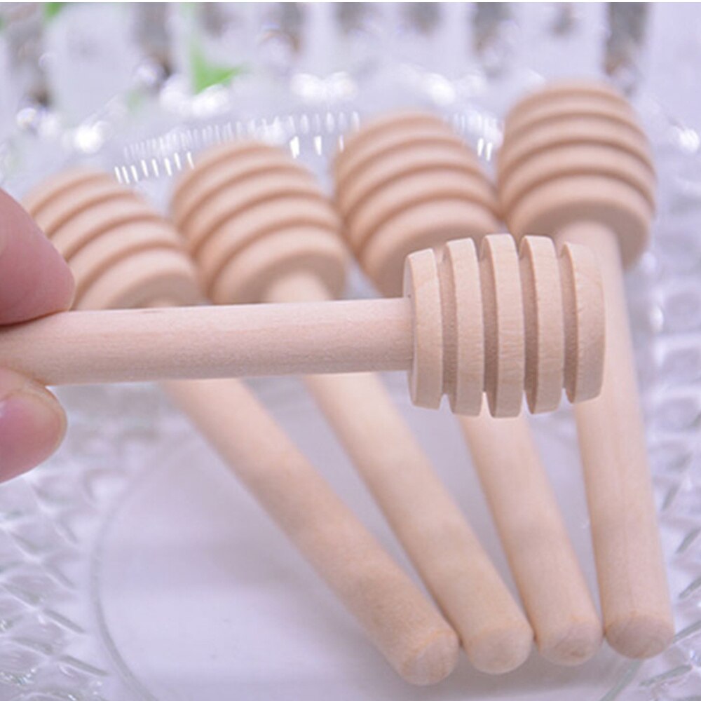 24Pcs Houten Honing Dipper Sticks Jam Dippers Siro Grandado