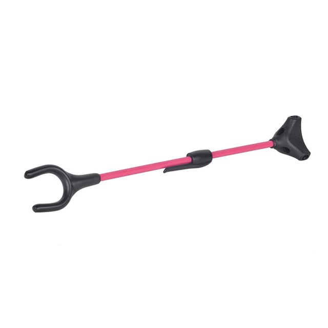 Recurve Bow Stand Foldable Universal Adjustable Black/white/blue/orange/pink: Pink