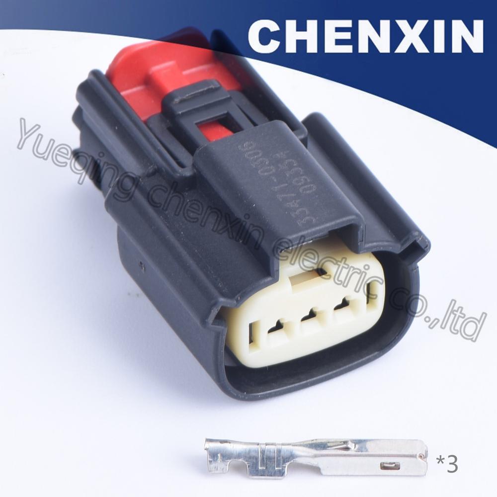 European car 3 pin waterproof auto connector(1.8)female automotive wiring harness connector 33471-0301 33471-0306