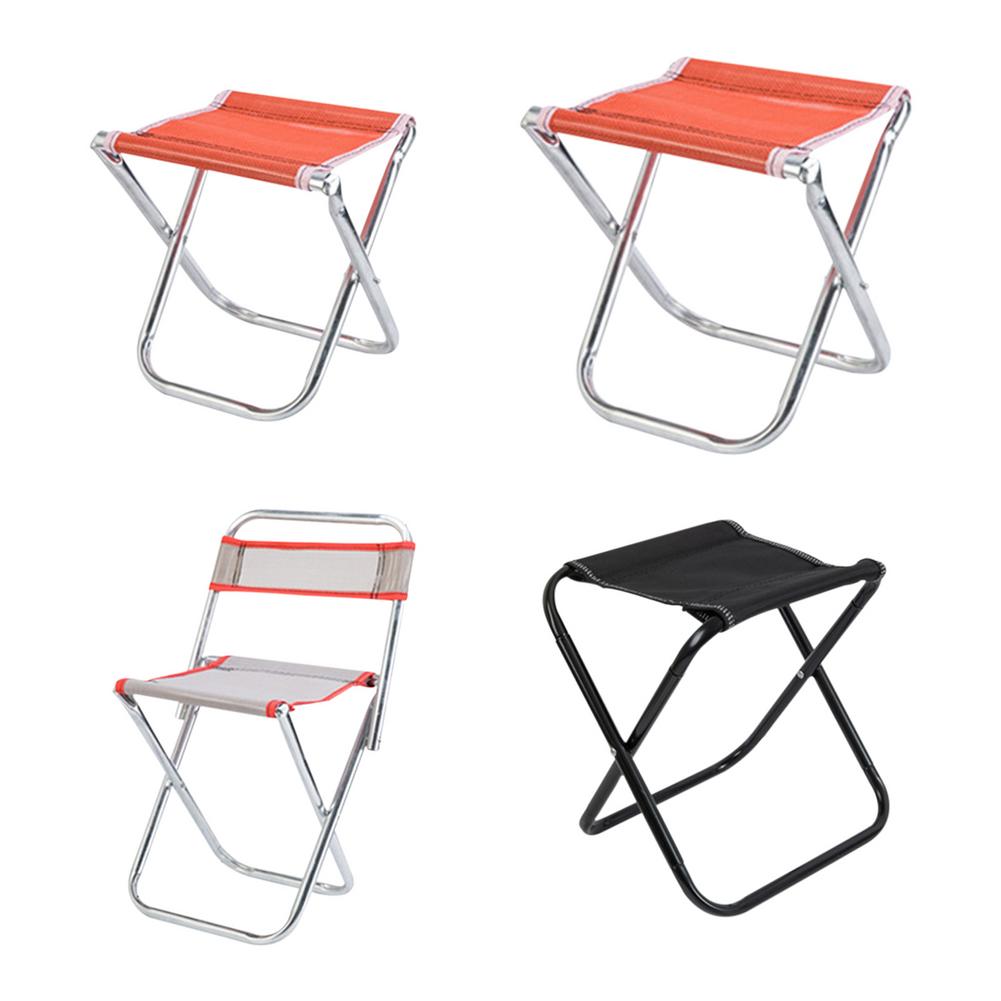 Folding Fishing Chair Backrest Stool Portable Camping Stool Travel High Load Seat Outdoor Camping Chair Picnic Fishing Furniture