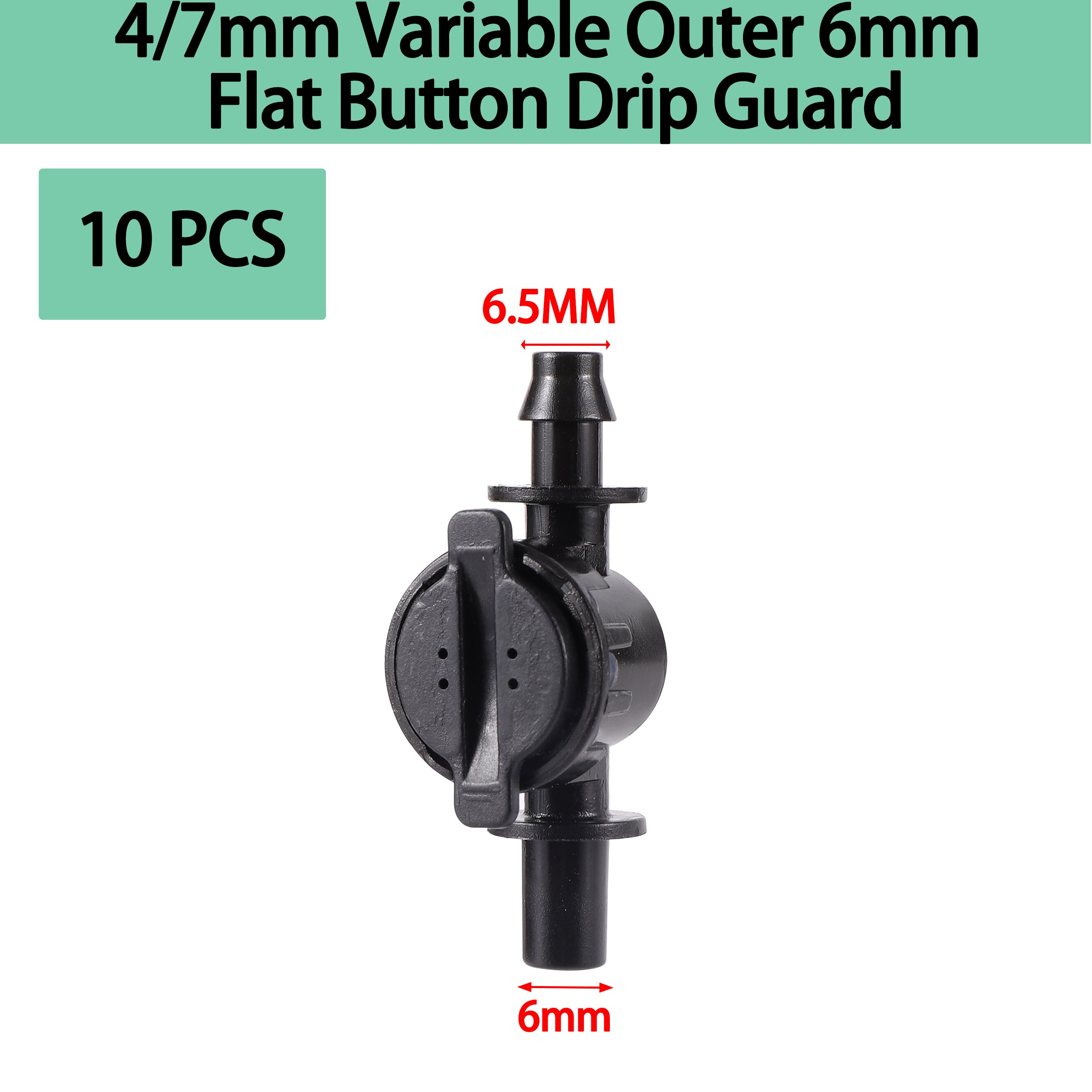 6mm Rotary Sprinkler Garden 360 Degree Rotary Hanging Atomizing Nozzle Watering Anti-Drip Anti-Leak Drip Irrigation Accessories: MULTI