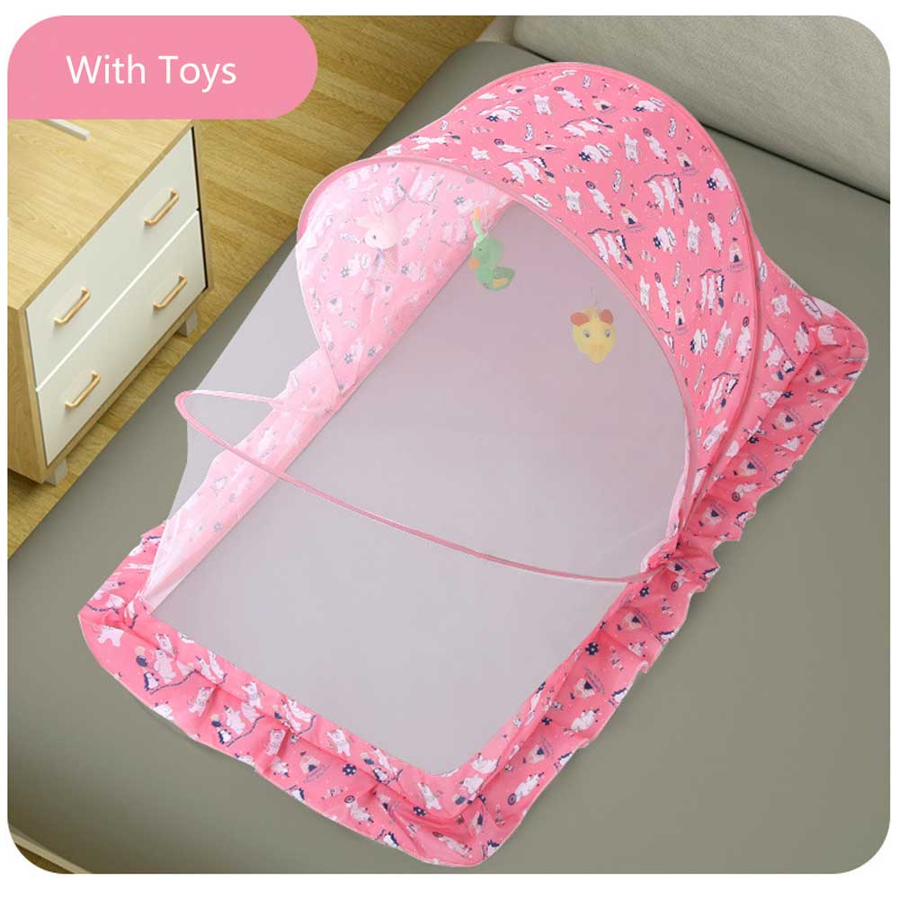 Babybed Bed Mesh Muskietennetten Draagbare Opvouwbare Baby Bed Netto Reizen Babykamer Baby Beddengoed Kinderen Muskietennetten: WJ4015D