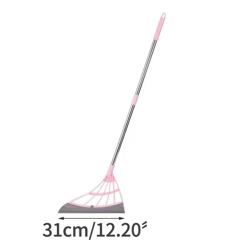 Espátula de escoba mágica, cepillo de suelo, herramientas de cocina, accesorios de baño, utensilios de cocina, suministros de limpieza del hogar: Pink