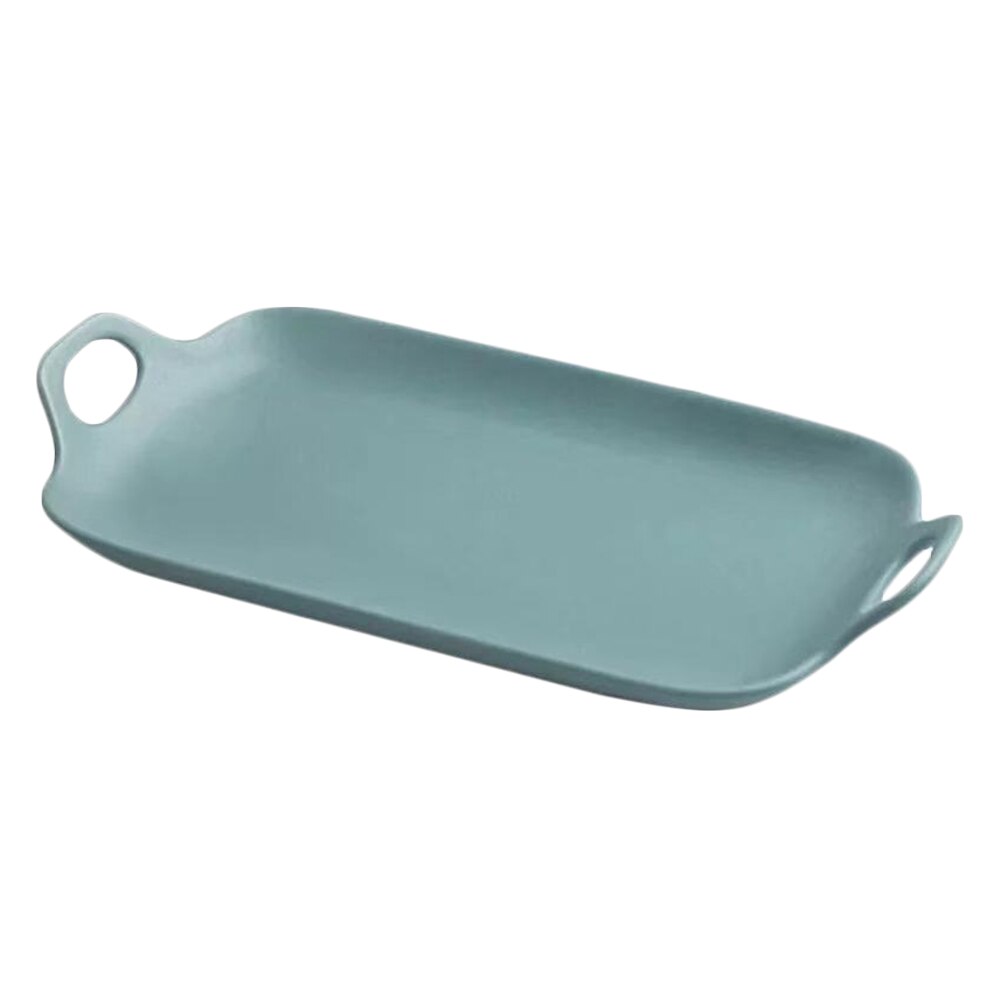 1PC Porcelain Serving Tray Ceramic Nonstick Baking Pan Food Plate for Home Decor