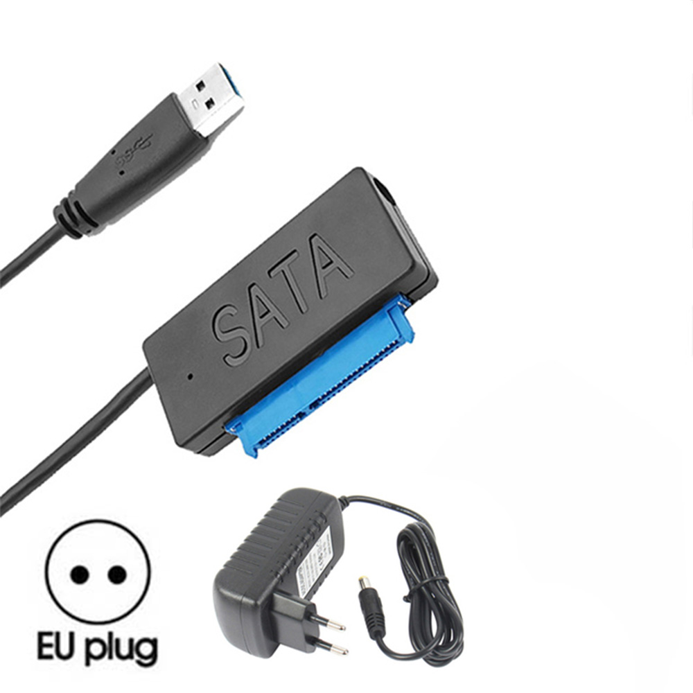 SATA til USB 3.0 Adapter - Kabel op til 6 Gbps til 2.5"/3.5" Ekstern SSD HDD SATA3: Grøn