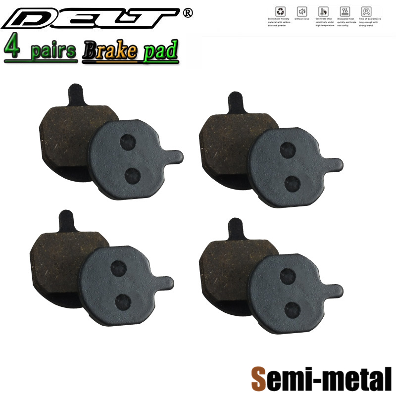 4 paires de plaquettes de frein à disque de vélo, pour semelle Hayes MX2 MX3 MX4 MX5 CX5 GX-C GX2 JAK-5, accessoires de vélo de montagne en métal