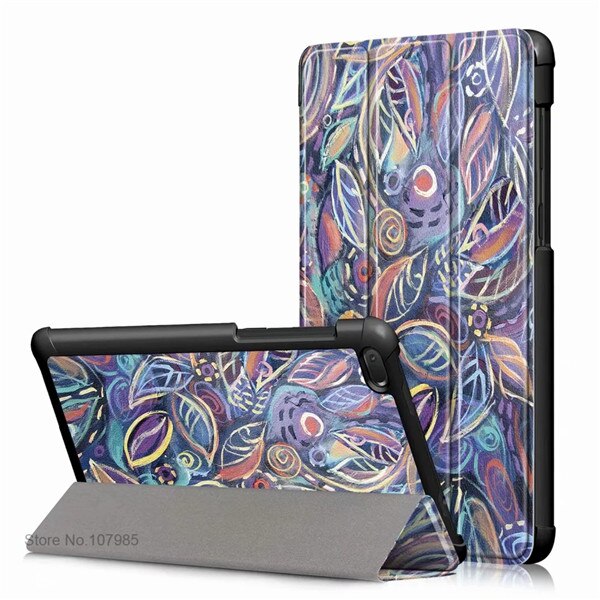 Ultra Slim PU Leather Stand Case For Lenovo Tab E7 7104 TB-7104F 7104F 7 inch Smart Cover Tablet Shockproof Flip Shell+Film+Pen: Color 1