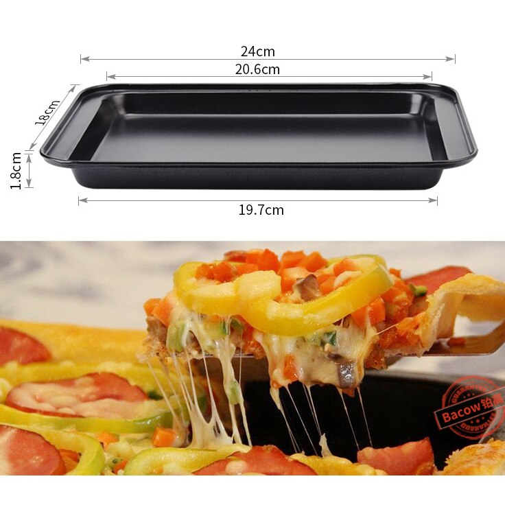 Rechthoekige bakplaat 9 inch antiaanbakplaat bakvorm bakplaat grillplaat bakvorm