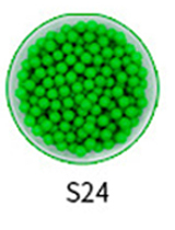DOLLRYGA 400 pièces/boîte 24 couleurs perles bijou perle recharge Pack perles magiques ensemble eau perles collantes pour la fabrication des enfants pour les enfants: 24