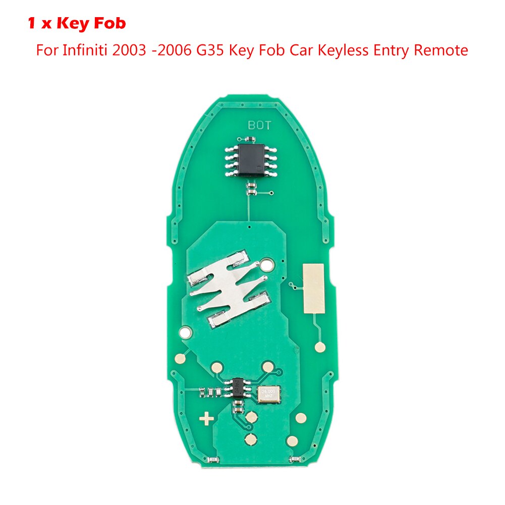 Kit De 4 Poignées De Porte Extérieures Pour Infiniti FX35 FX45 G35 - Remplacement Direct - No Chrome
