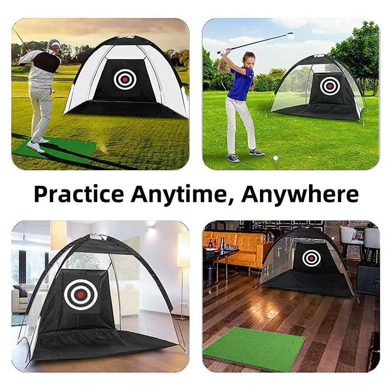 Nowość-siatki golfowe zestaw robić golfa siatka treningowa robić gry w golfa na świeżym powietrzu akcesoria robić gry w golfa i praktyka na podwórku