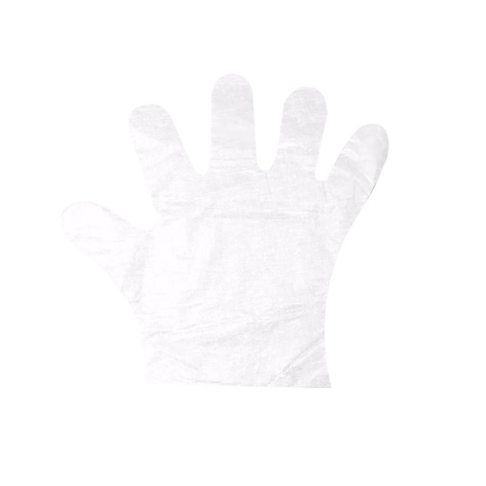 100 Pc Plastic Clear Wegwerp Handschoenen Tuin Restaurant Home Eten Bakken Tool Gant Jetable 100 Pièces Guantes Desechables