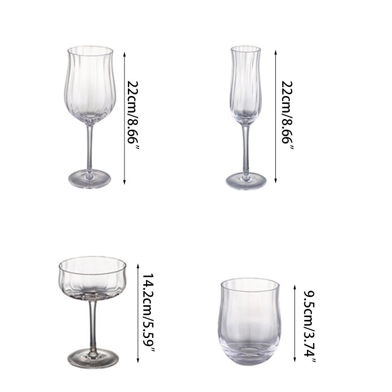 Taza de postre de vidrio Simple para cóctel, cuenco para helado, cuencos para platos fríos, contenedor de Yogurt para aperitivos, bodas, bares y fiestas, 1 ud.