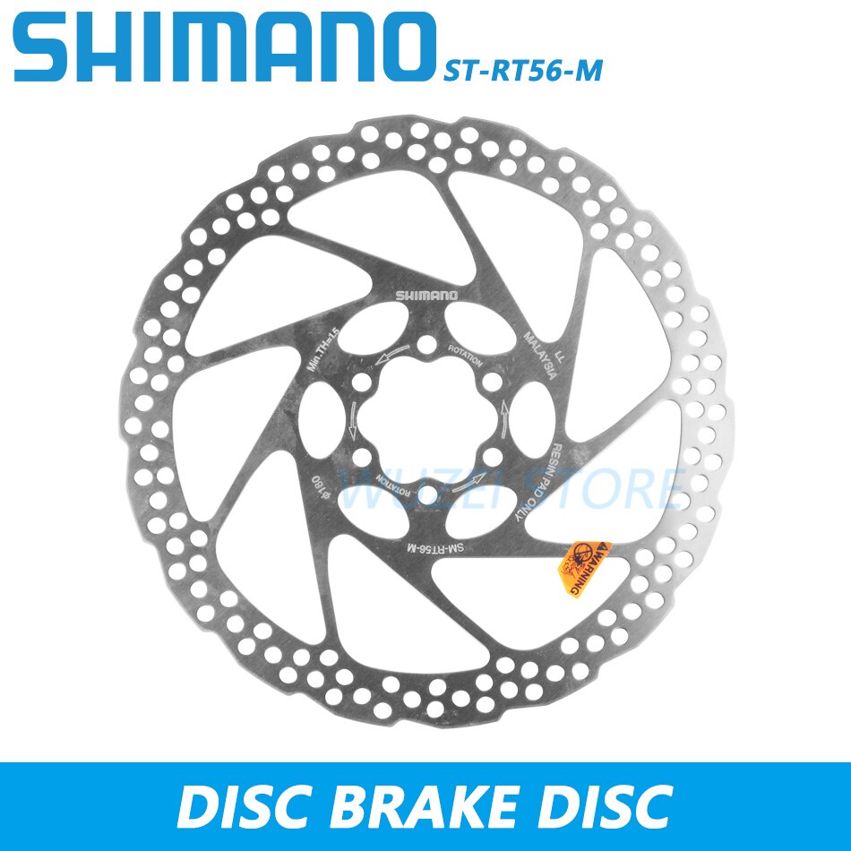 Shimano sm -rt56 rt30 skivebremserotor 6- bolt 160mm 180mm cykelbremserotorer mountainbikes skivebremseskive