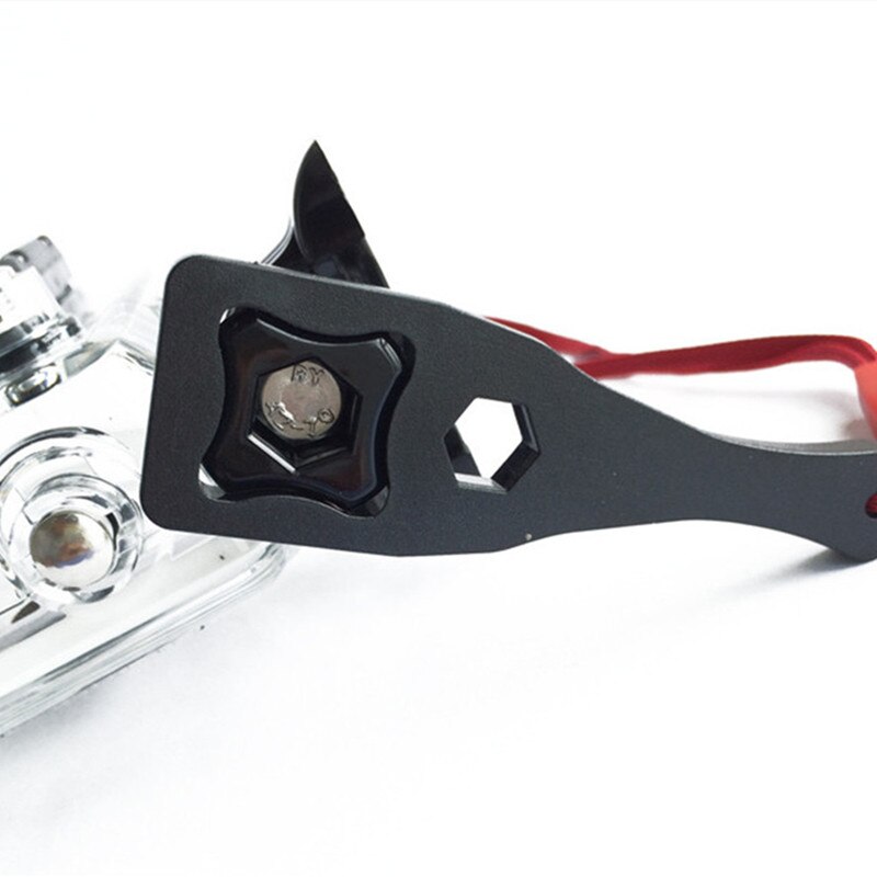 Serrez la clé desserrée avec lanière, noire, pour GoPro Hero 8/7/6/5/4/3/3 +/2/1, support de caméra SJCAM, accessoires de caméra d&#39;action