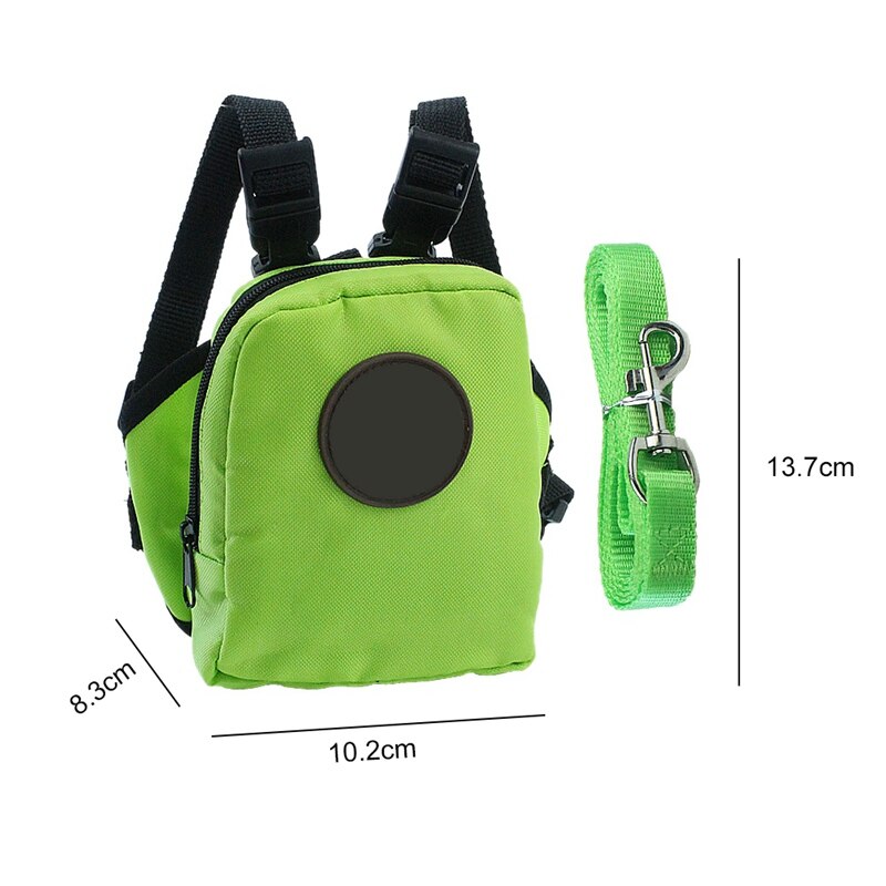 Leuke Mini Rugzak Voor Kat Hond Met Harnas Leiband Rugzak Voor Kleine Hond Multifunctionele Hond Rugzak Tas
