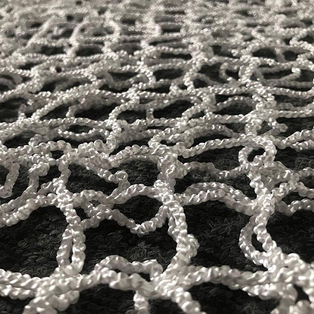 Heste hø netpose langsom foderpose nylon reb hestefoder fuld stor foderpose med små huller hængepose hø netpose