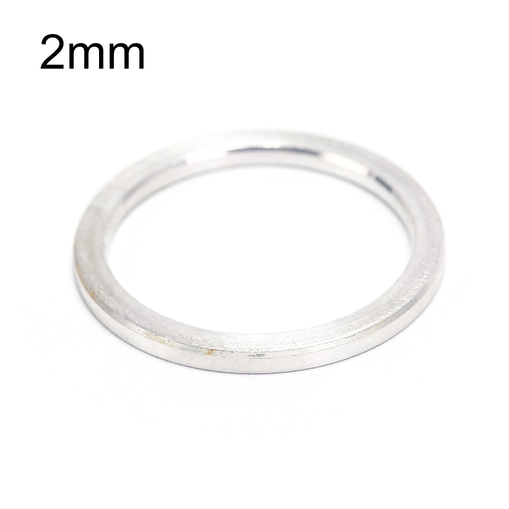 1/2/3mm Waschmaschine Abstandshalter für Straße mountainbike durchmesser 24mm Kettenradgarnitur Kurbelgarnitur BB Abstandshalter Unterseite klammern zubehör: 2mm