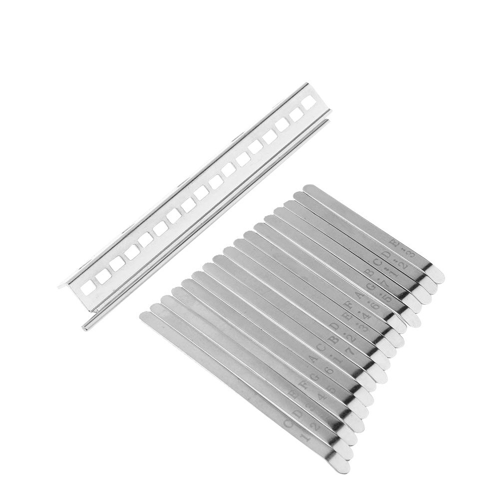 17 Keys Kalimba DIY Replacement Parts with Keys Bridge Tuning Hammer Kit instrumentos musicais