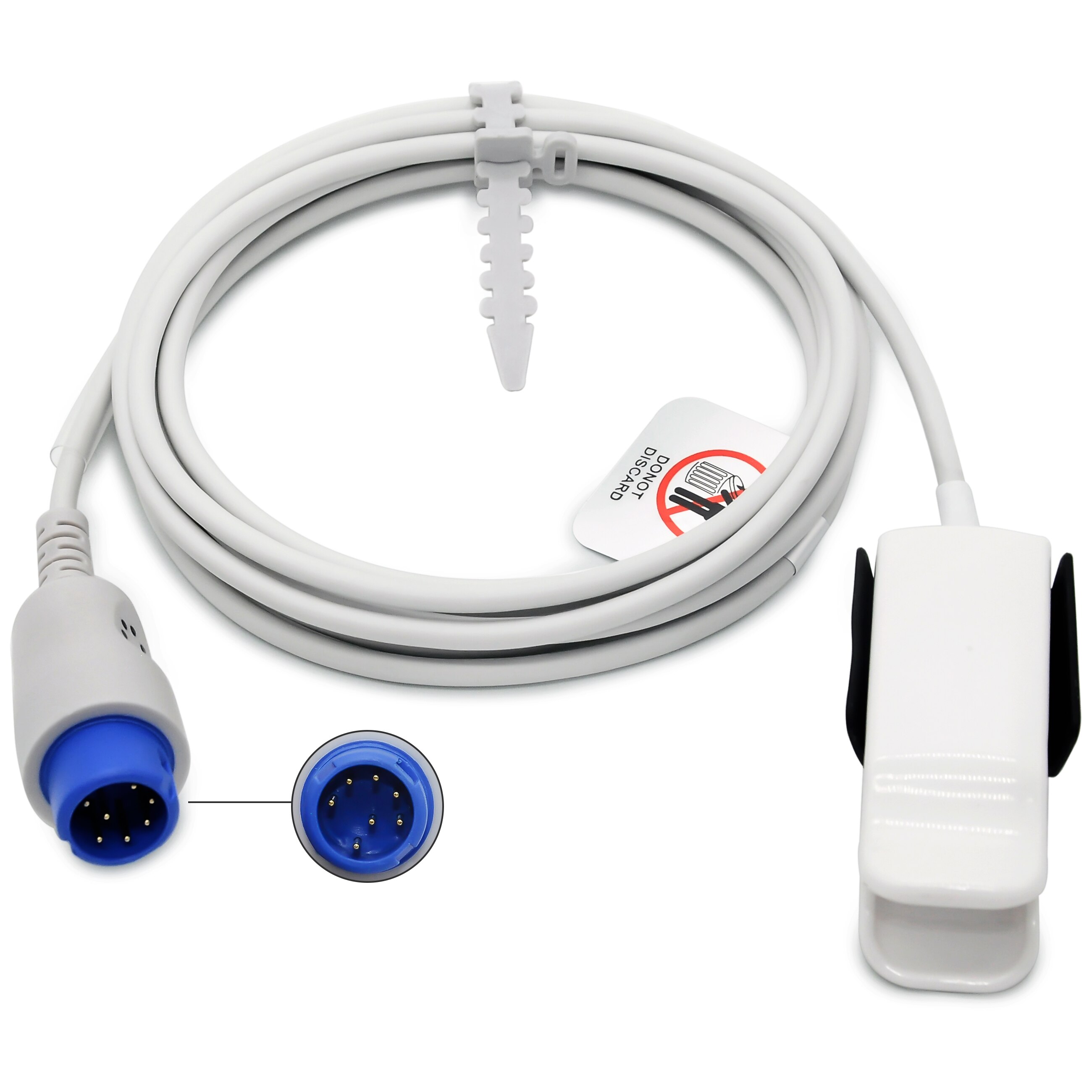 Mindray T5 7 Pin Adult Finger Clip SpO2 Sensor