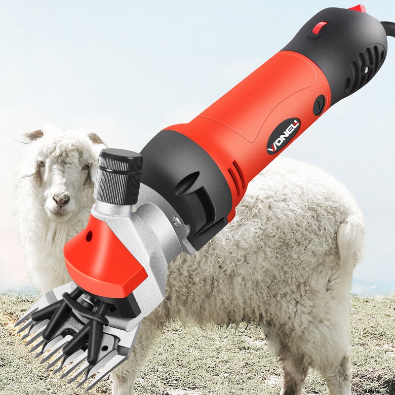 750w elektriske klipeklippere klippe får geder alpaca saks kæledyr hår klipning maskine fræser uld saks gård forsyninger