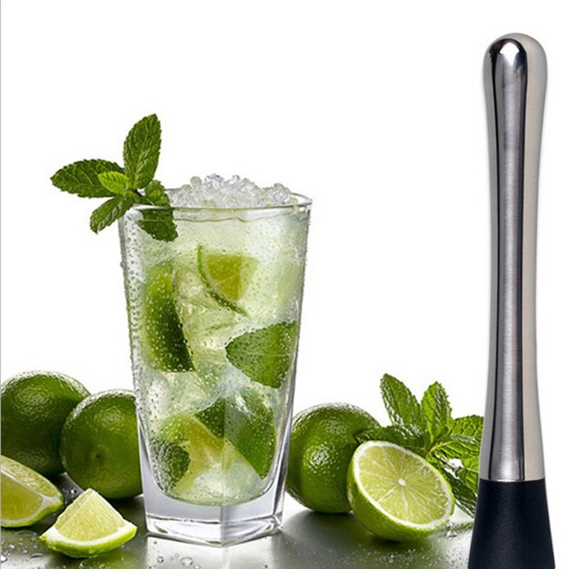 Lemon Stainless Steel Broken Popsicle Bar Mixer Bar Mojito Cocktail DIY Drink Fruit Muddler Crushed Ice Barware Bar Tools