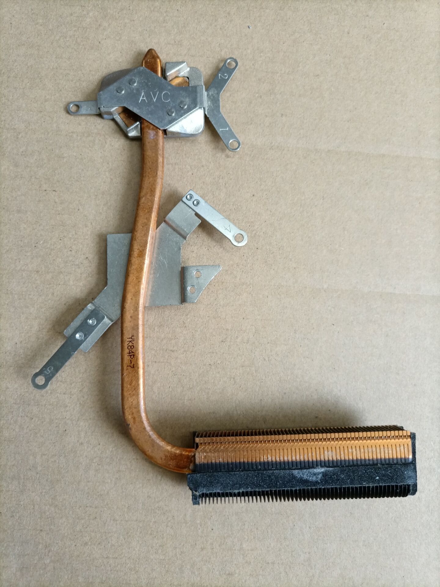 Original laptop heatsink cooling fan cpu cooler For TOSHIBA P300D P300 P305 A300D cooling heatsink: heatsink