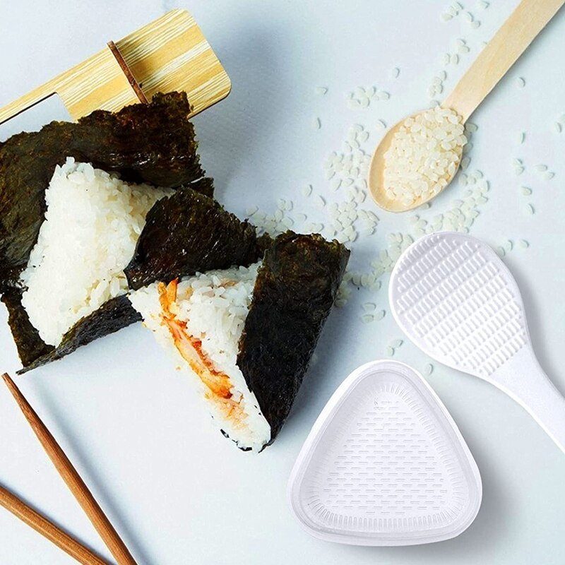 Sushi Maker Mallen Onigiri Mold Musubi Maker Druk Rijst Paddle Sushi Maken Mal Voor Thuis Keuken
