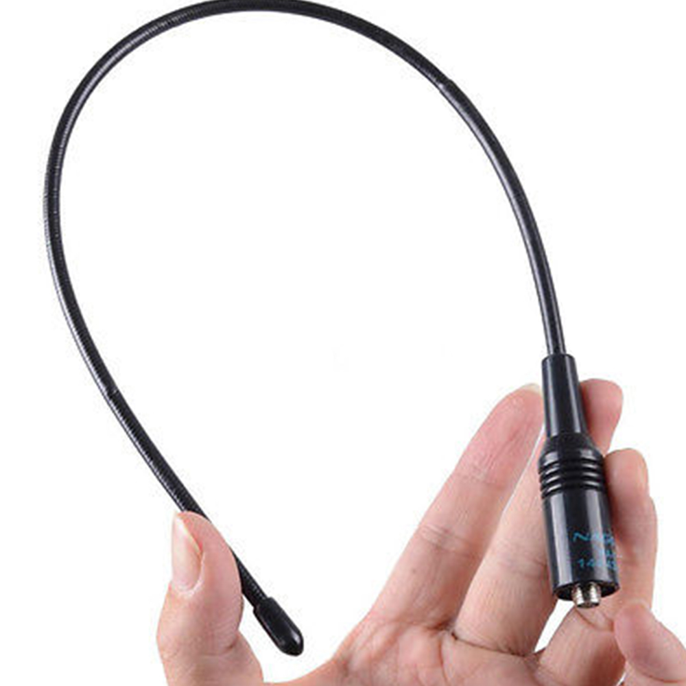 dwa sposób radio elastyczne miękkie Antena dla Baofeng obsługi Kenwood Nagoya NA-771 SMA-F ręczny podwójny anteny pasma NA771 SMA żeńskie UHF VHF