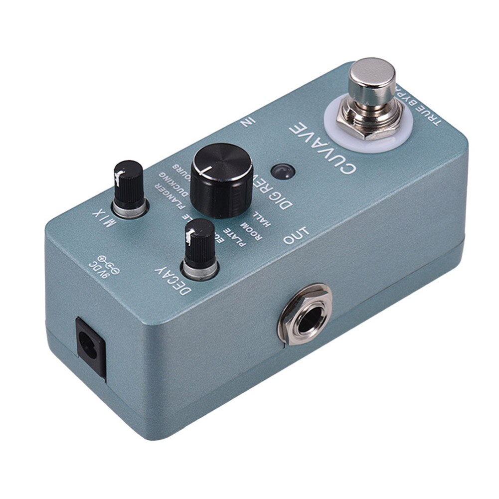 Digital Reverb Guitar Effect Pedal True Bypass Electronic Music Equipment Accessories Attachment