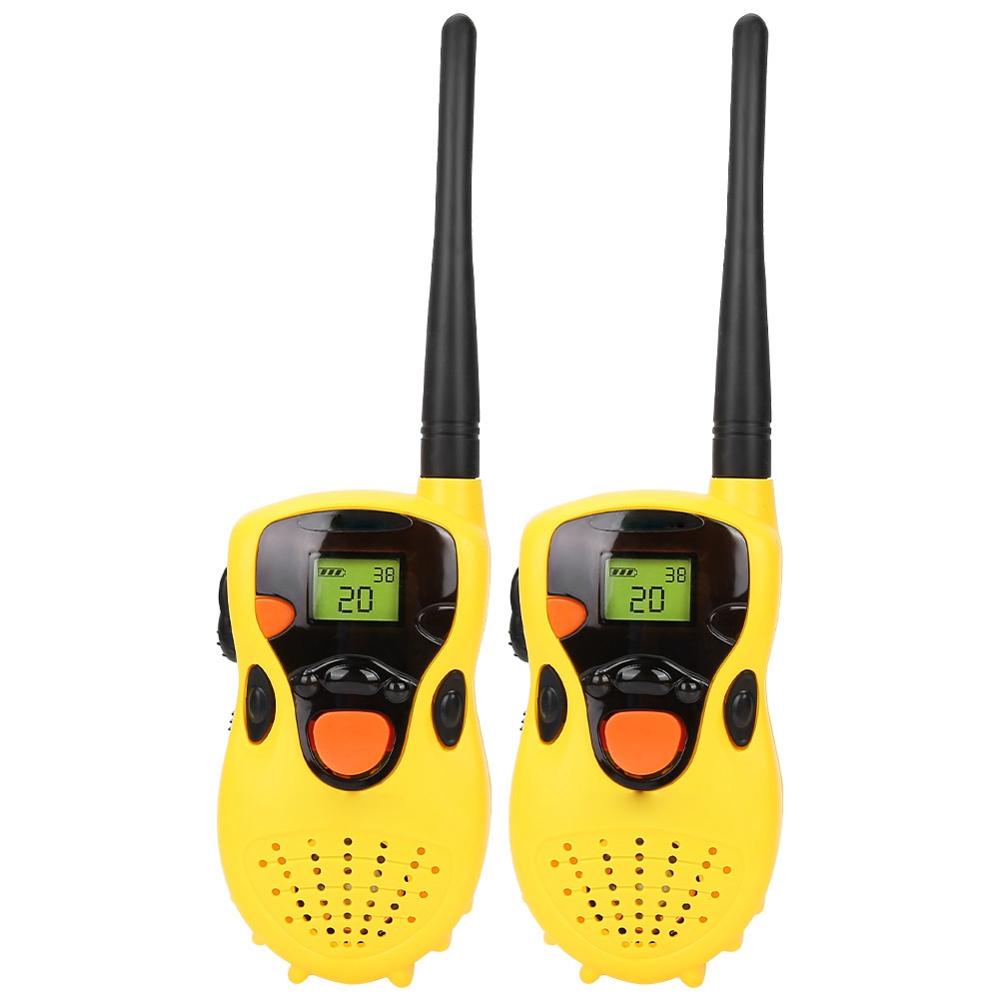 2 uds Mini walkie talkie de juguete inalámbrico para bebé niños Eletric inalámbrico Walky Talky simulan jugar juguete niños juguetes Educatianal